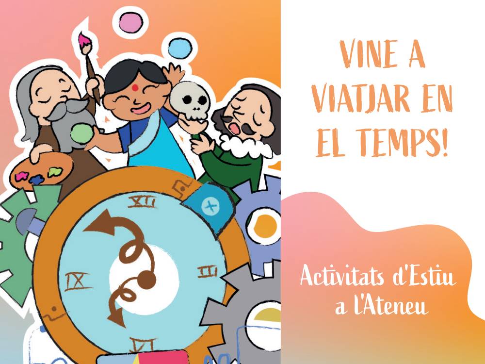 L’Escola d’Arts de l’Ateneu convida els infants a viatjar en el temps a través de les arts escèniques i visuals