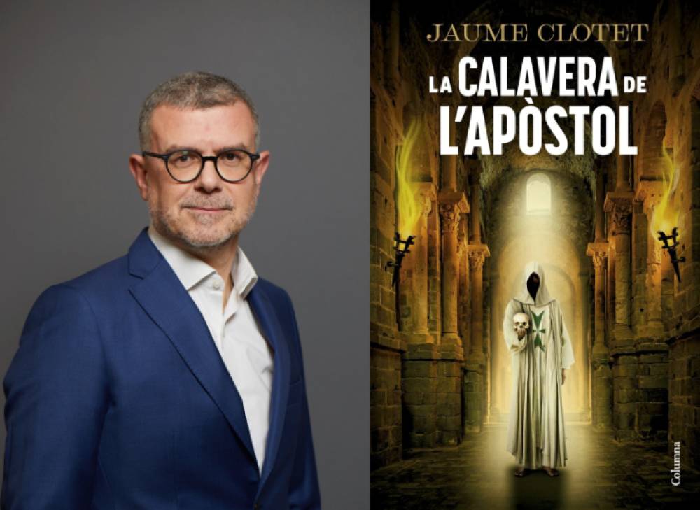 Jaume Clotet presenta La calavera de l'apòstol al Cafè amb Lletres de maig