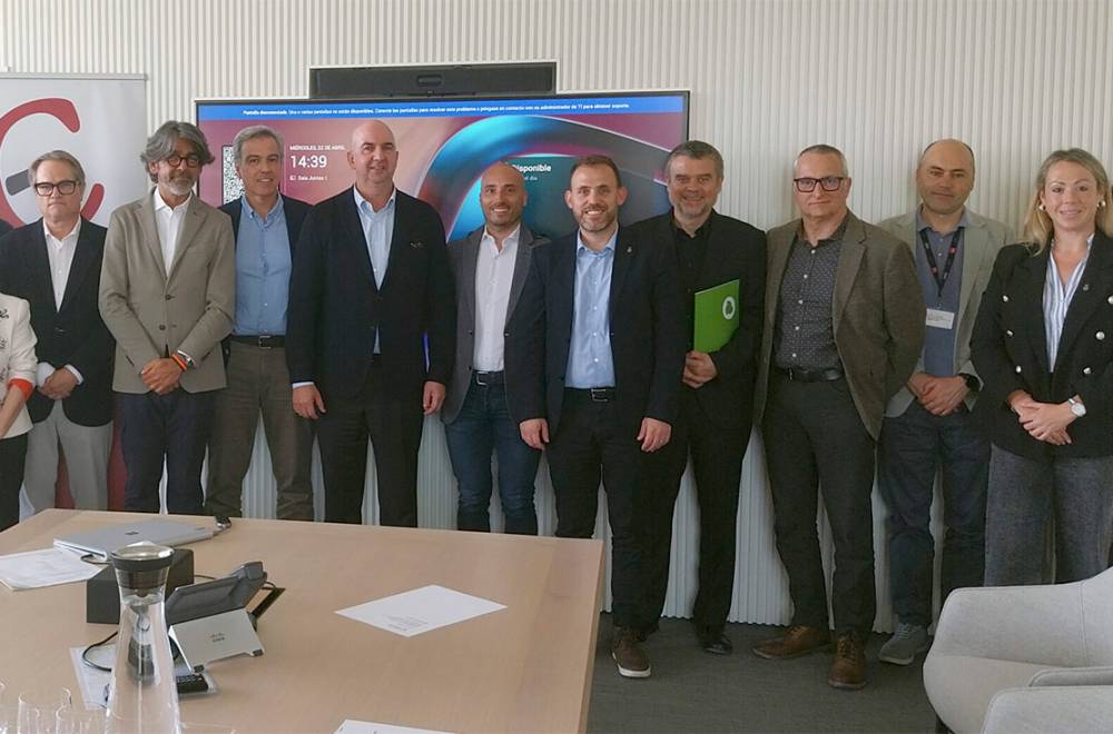 Cerdanyola Empresarial aborda els reptes de mobilitat amb els responsables del Parc de l’Alba