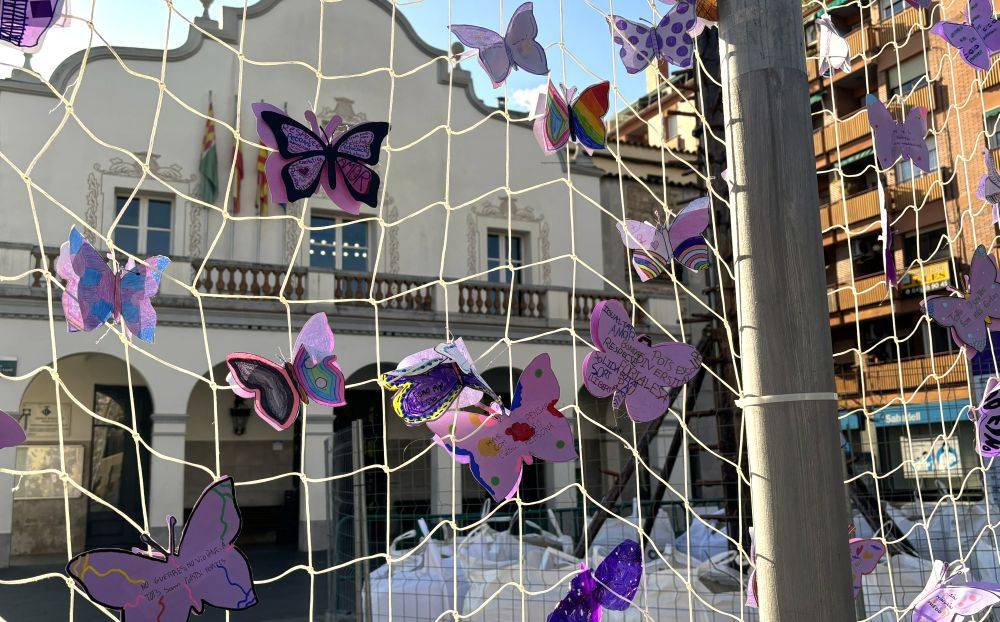 Papallones liles contra les Violències Masclistes