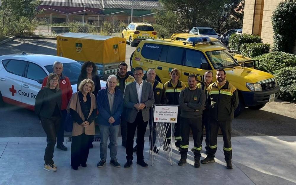 Suport comarcal a Creu Roja i la Federació d’ADF per la tasca de reconstrucció i suport emocional a València