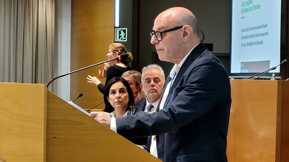 Enzo Traverso: “Un bon historiador no ha d'escriure per defensar una causa o parlar en nom d'un grup”