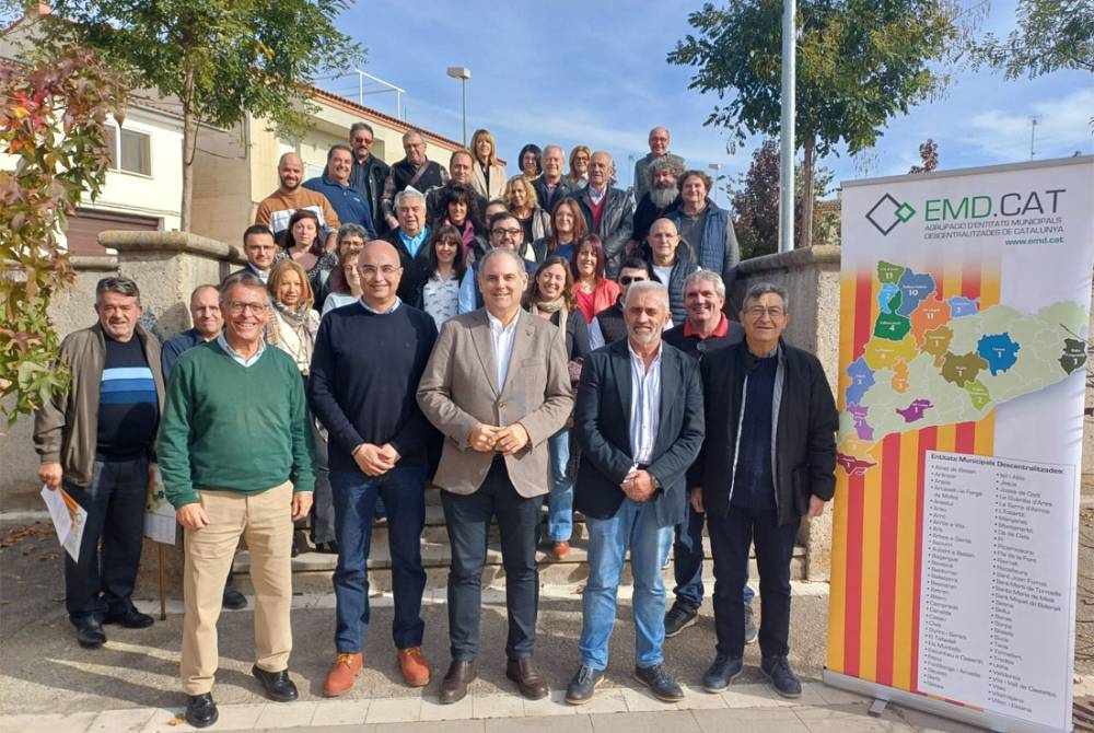 Les EMD catalanes demanen una Llei catalana que garanteixi competències i finançament