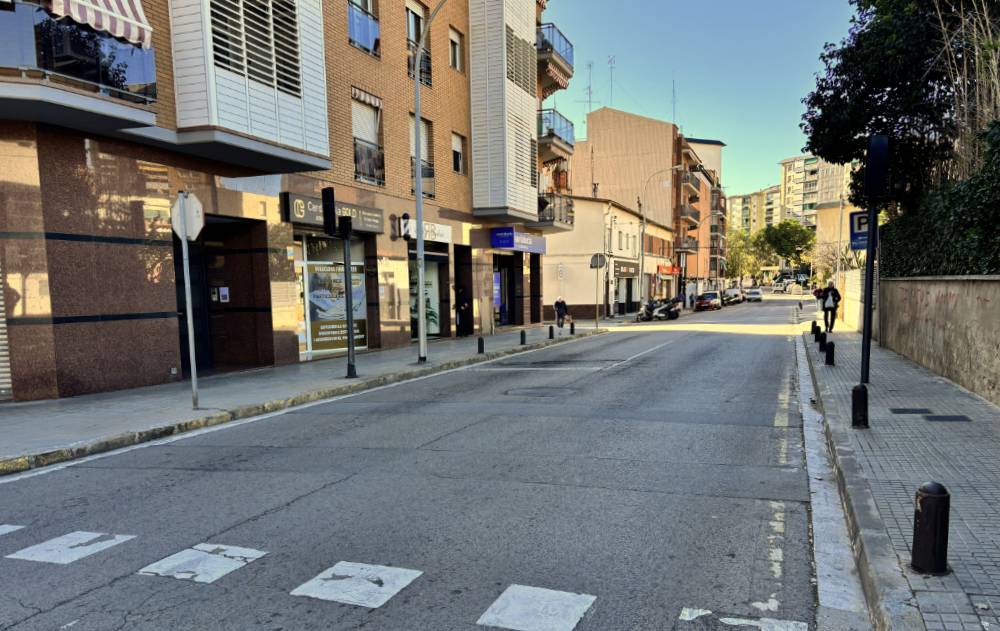 Comencen les obres de millora del clavegueram al carrer Francolí