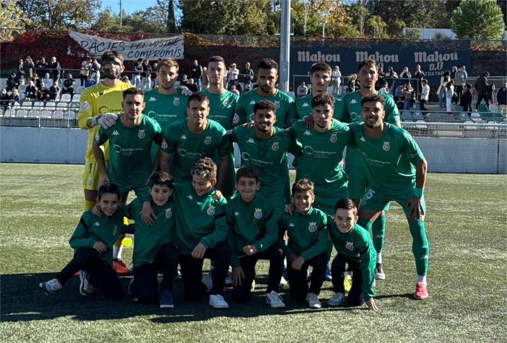 Javi López salva un punt per al Cerdanyola FC davant la FE Grama (1-1)