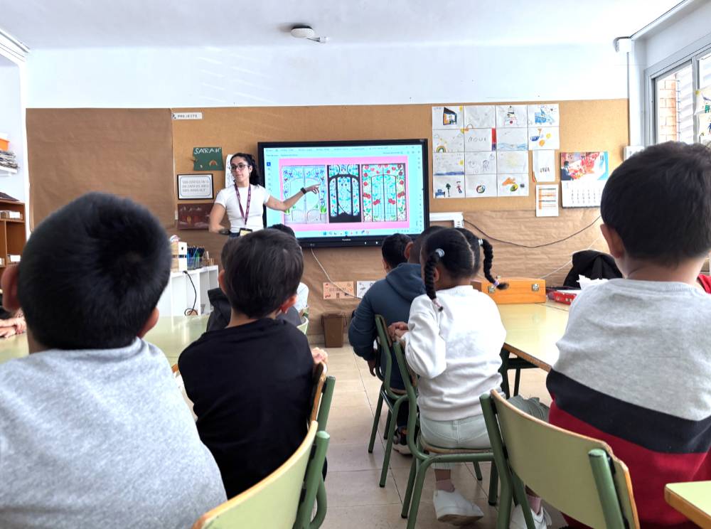 El MAC manté l’activitat educativa activa mentre l’equipament es troba tancat per obres