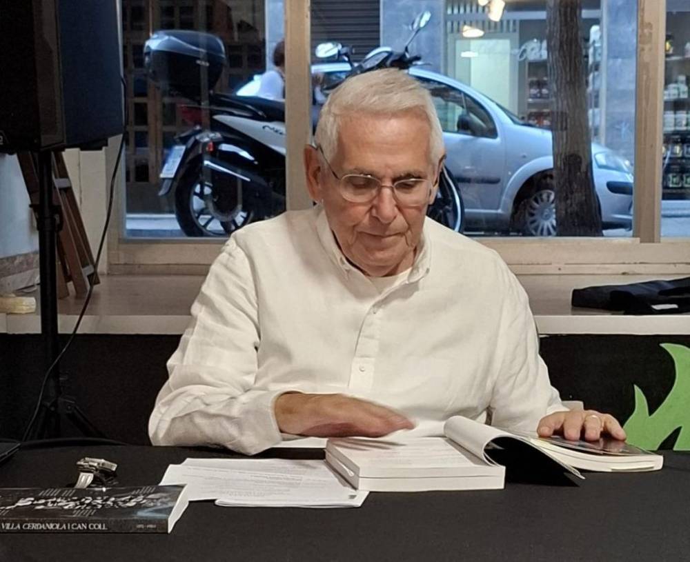 Miquel Sánchez presenta 'Sant Ramon, un carrer amb vocació de poble'