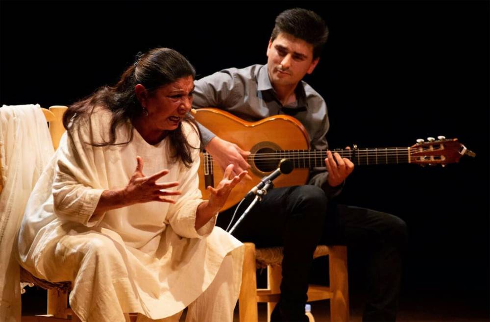 Dolores La Agujeta canta a les Jornades Flamenques de Cerdanyola