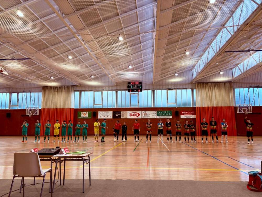 Empat molt treballat del Cerdanyola FC a la pista del Sant Joan de Vilassar FS (3-3)