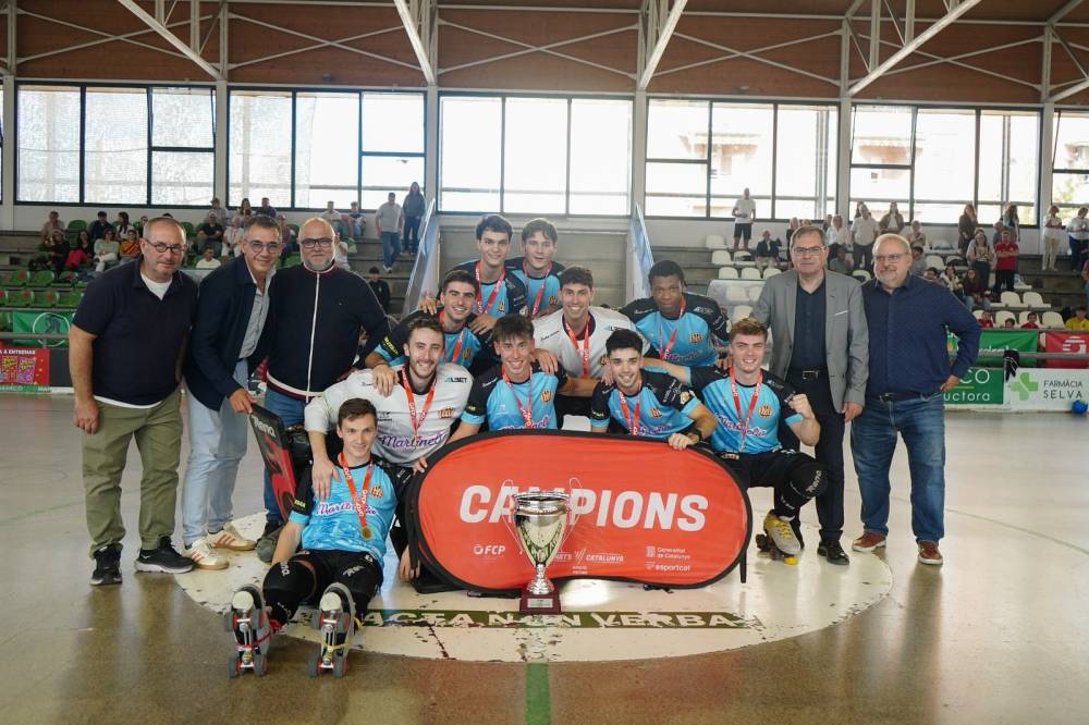 El Manlleu és campió de la V Lliga Catalana a Can Xarau