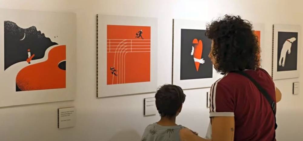 L’exposició Pinta mal, de la il·lustradora Núria Garcia Traveria Furia, es pot visitar a la Sala Elisa Arimany