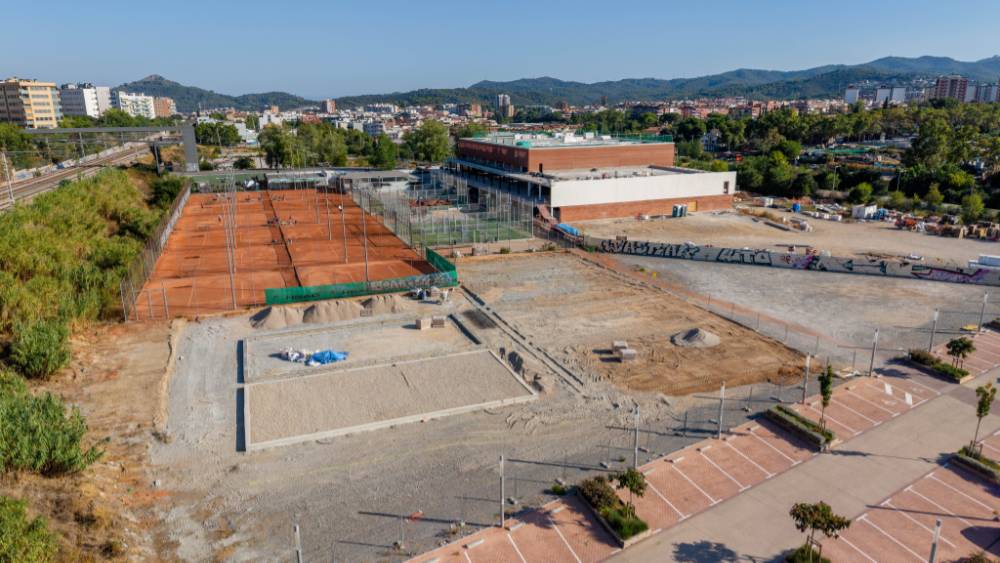La Zona Esportiva Municipal Riu Sec ampliarà l’oferta de pàdel amb sis pistes noves