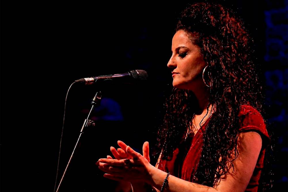 La Lámpara Minera Rocío Segura actua a la Casa de Andalucía