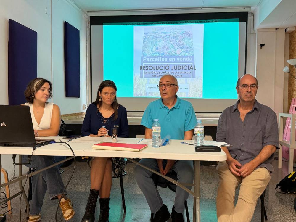 La sentència del PDU del Centre Direccional dona parcialment la raó a les entitats, però no anul·la el planejament