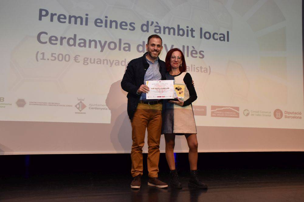 El Hub Tèxtil Living Lab de Cerdanyola guanya un dels Premis Eines 2026