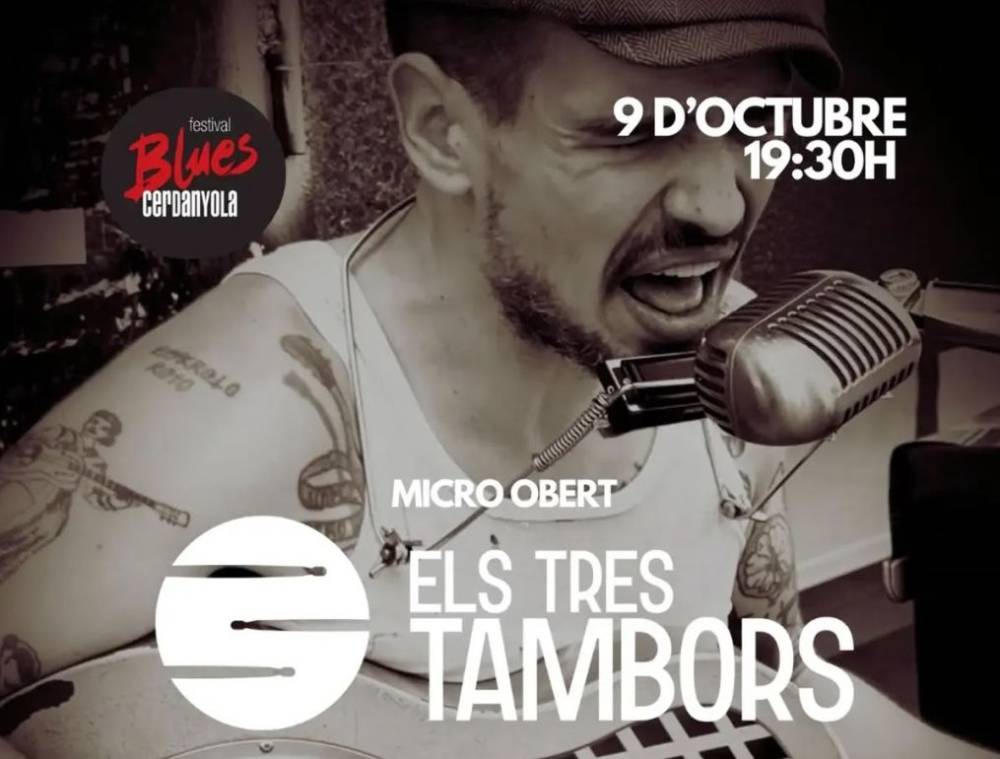 El blues serà el protagonista d'una nova edició dels Tres Tambors