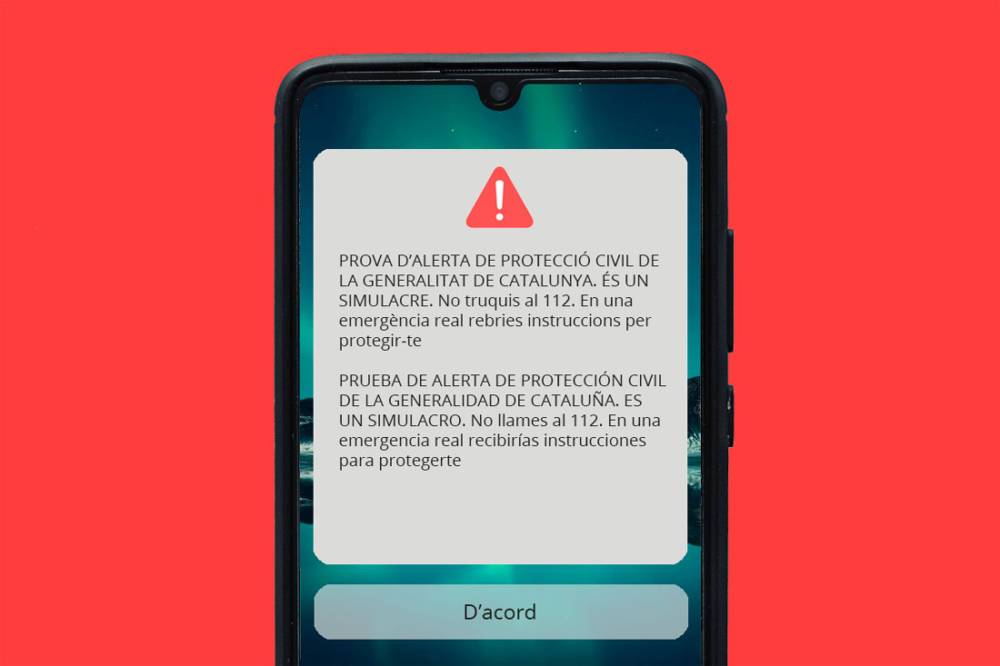 Protecció Civil prova avui el sistema d'alertes als mòbils de Cerdanyola