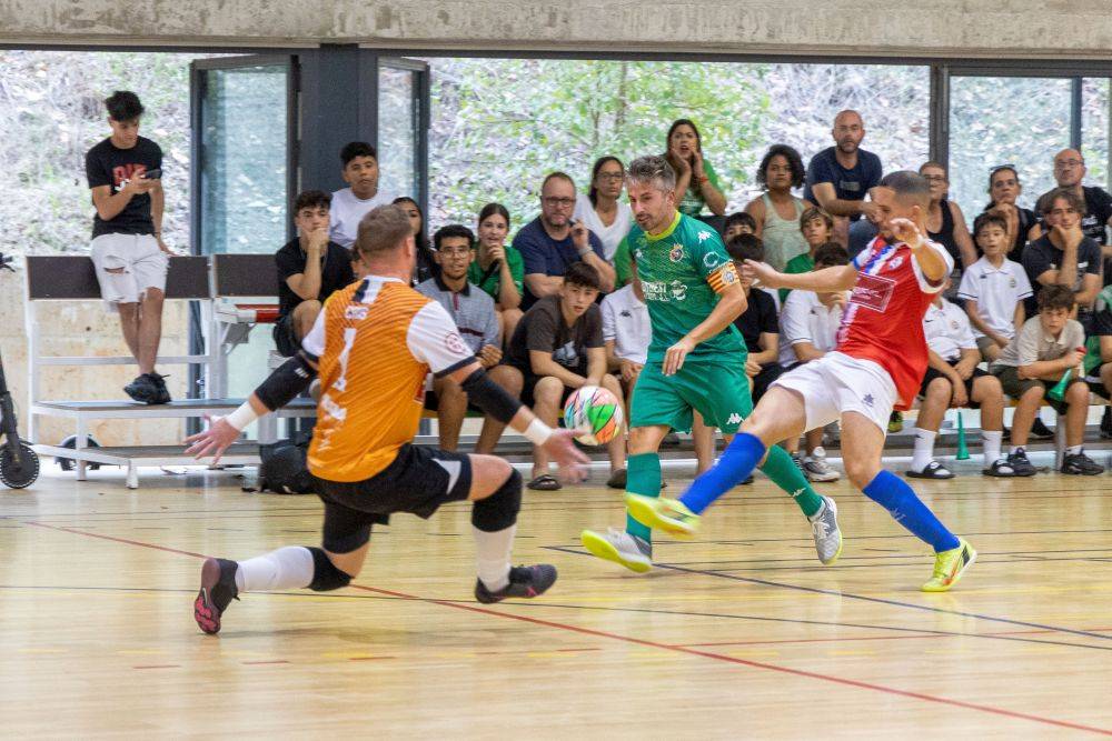 Un Guiera en estat d’eufòria rep la visita del Futsal Mataró