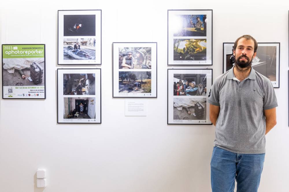 Diego Herrera denuncia els crims de guerra a Ucraïna amb les seves fotografies