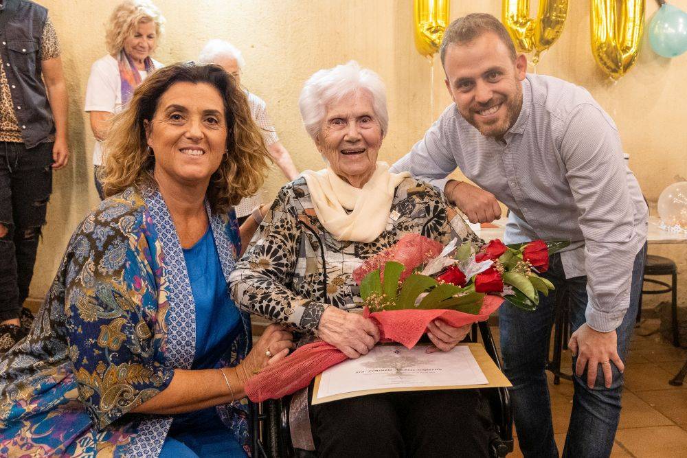 Homenatge a la centenària Consol Amblas Soldevila