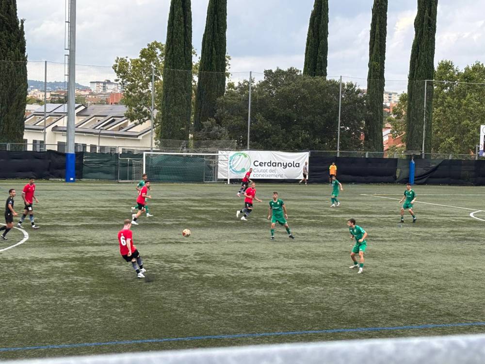 El Cerdanyola FC encara no sap guanyar a la temporada 25/26