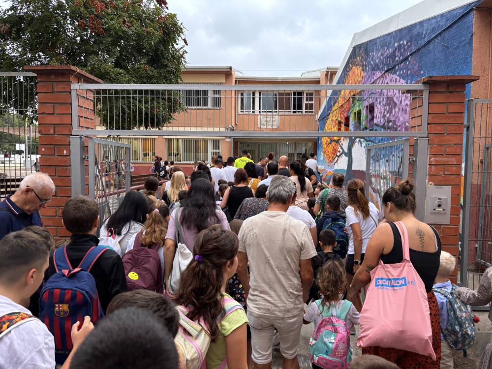 7.500 alumnes comencen el curs 2025-26 a la ciutat amb baixada de ràtios a Educació Infantil