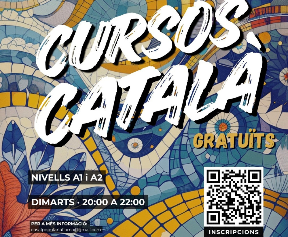 El Casal Popular La Flama ofereix cursos gratuïts de català per a adults