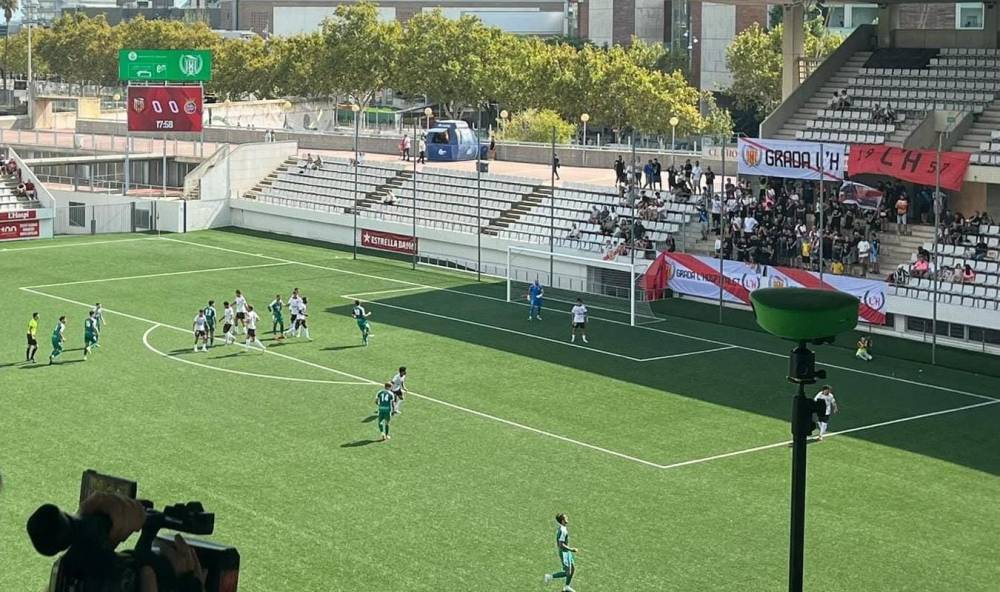 El Cerdanyola deixa escapar dos gols d’avantatge i empata a L’Hospitalet (2-2)