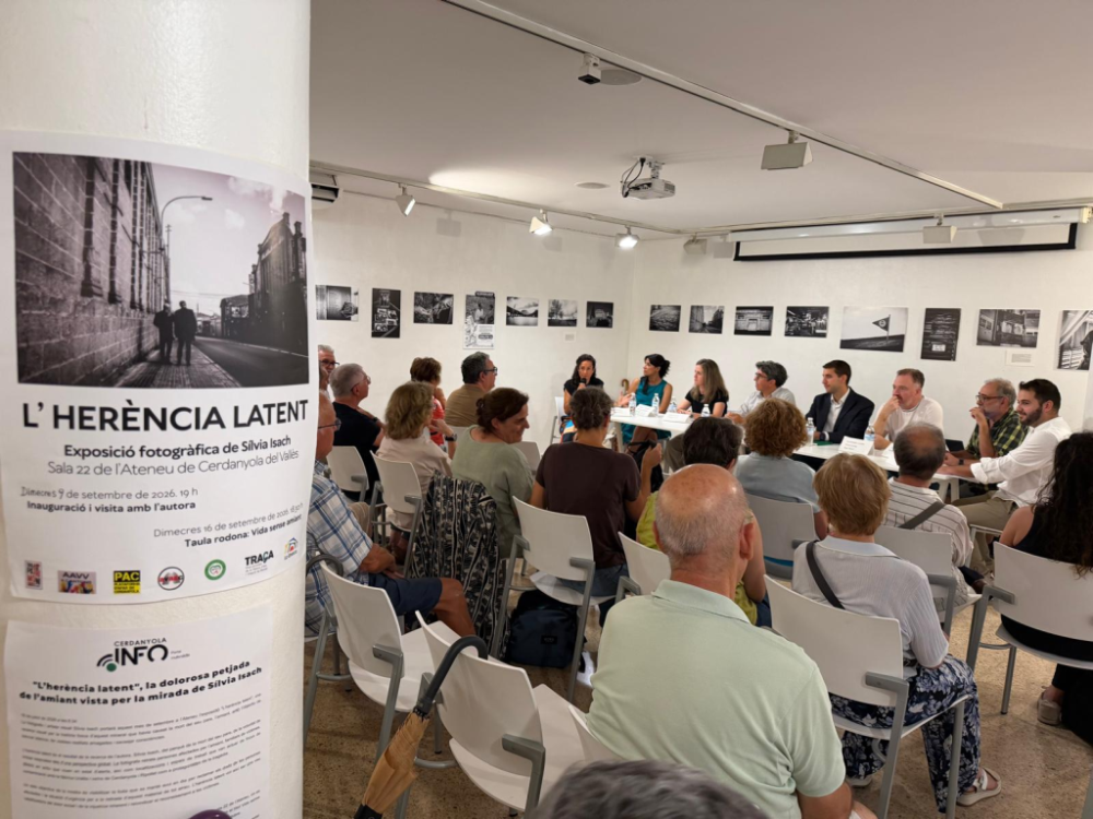 Cerdanyola afronta el repte de retirar l’amiant i reclama convertir la nova llei en accions concretes