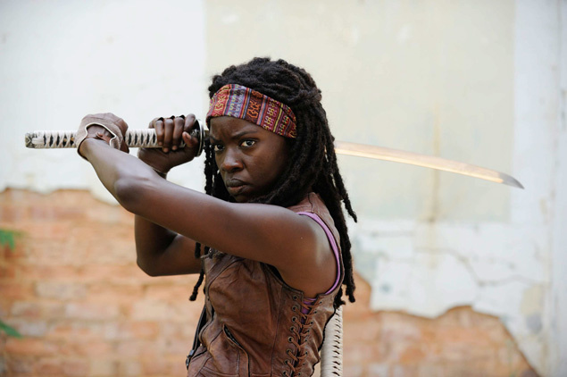 'La mirada de Michonne', a cops de catana contra la violència masclista