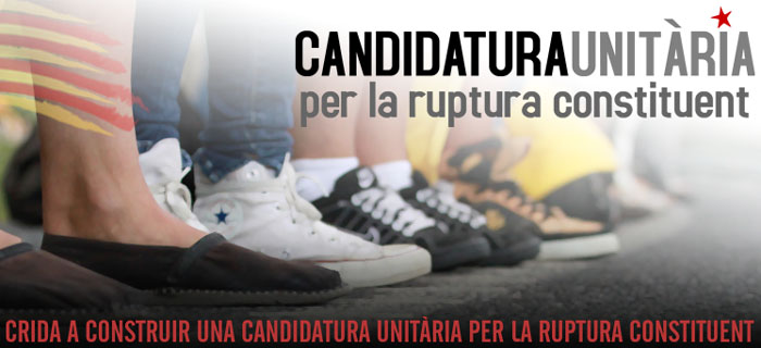 La CUP fa una assemblea per la candidatura per la ruptura constituent