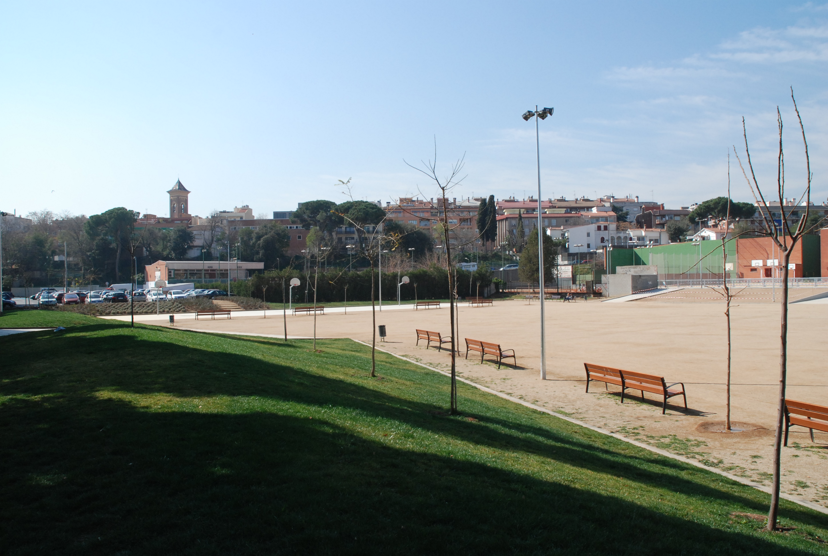 Finalitza l'obra de reaprofitament d'aigües freàtiques del pou del carrer Camèlies
