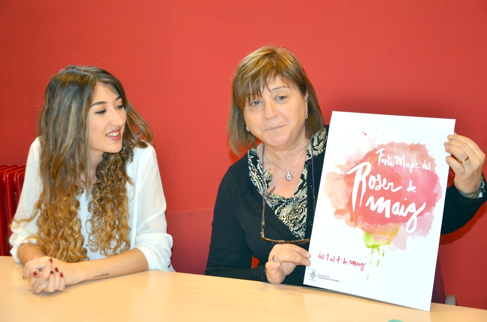 Patrícia Pérez guanya el concurs de cartells per al Roser de Maig