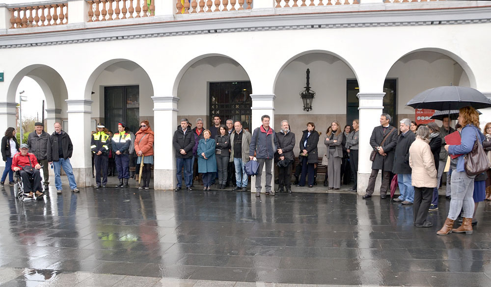Cerdanyola es solidaritza amb les víctimes dels Alps