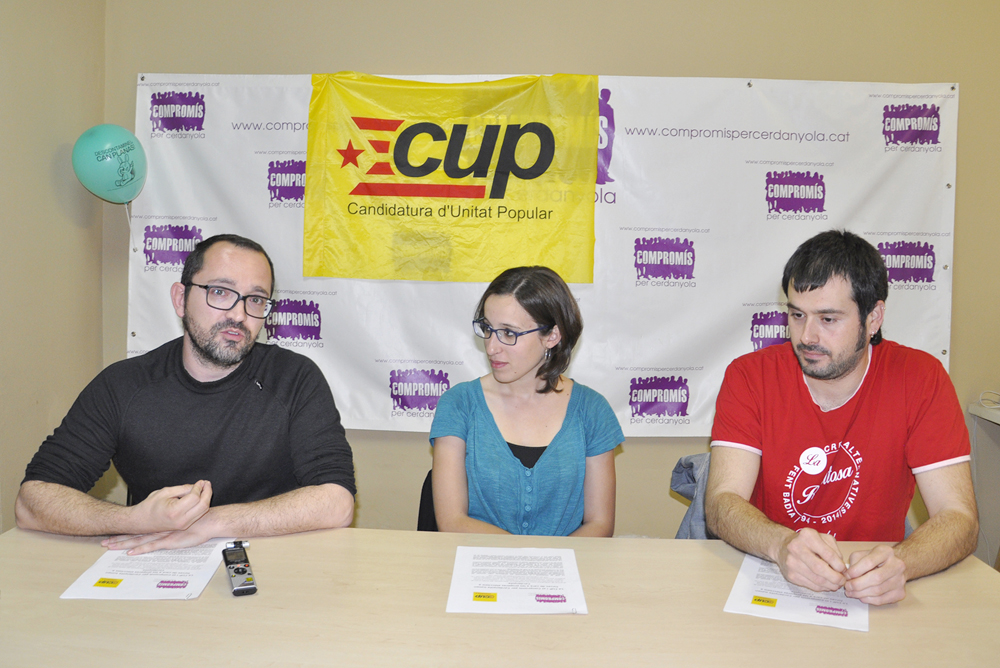 CUP concorre a les eleccions amb la candidatura de Compromís per Cerdanyola