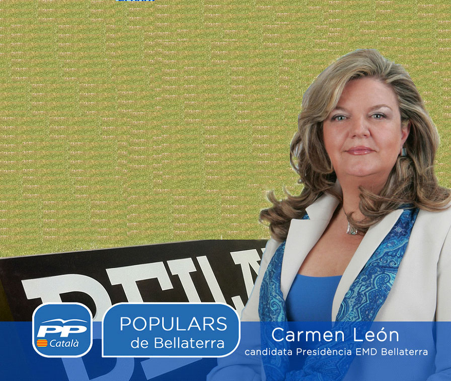 Carmen León, candidata del PP a l'EMD de Bellaterra