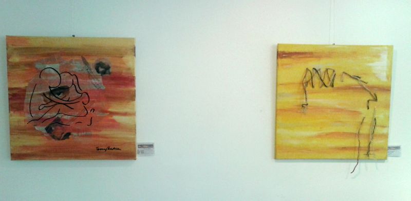 Pintures de Teresa Badia al B'Art Ateneu