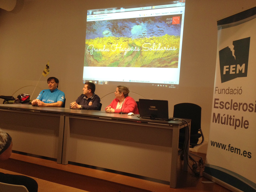 Preparant el repte Fem quilòmetres per l'esclerosi múltiple