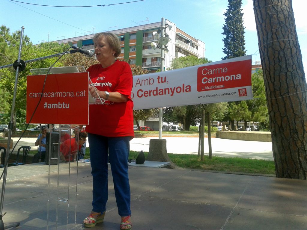 Municipals 2015. PSC, sí a Cerdanyola, no a la independència