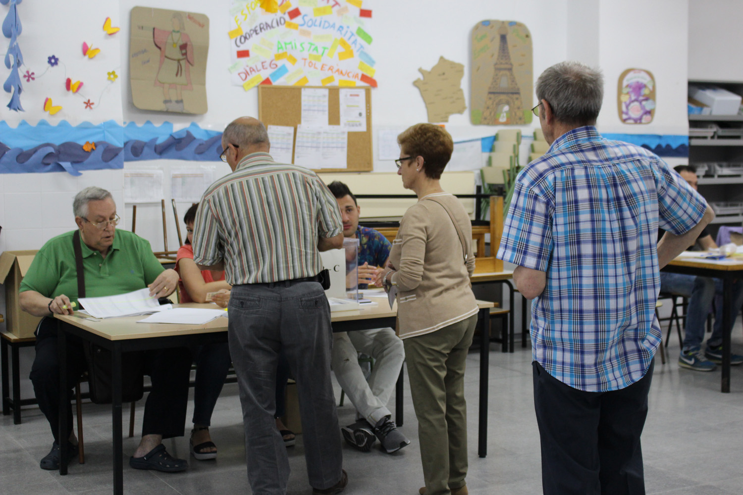 Tots els candidats han votat ja a Cerdanyola