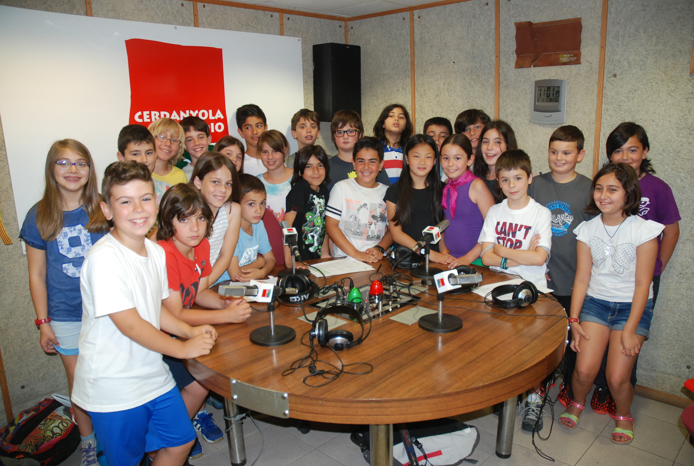 Comencen les gravacions dels programes escolars a Cerdanyola Ràdio