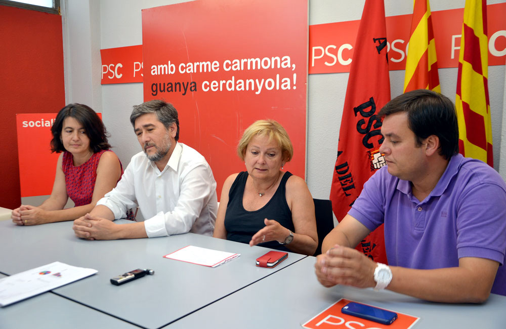 El PSC acusa Escolà de deixar Cerdanyola sense direcció política