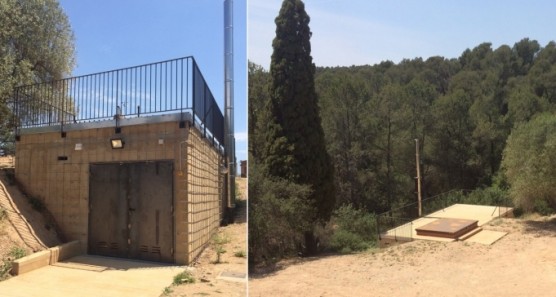 El Centre d’Educació Ambiental de Collserola a Can Coll s’escalfa amb biomassa