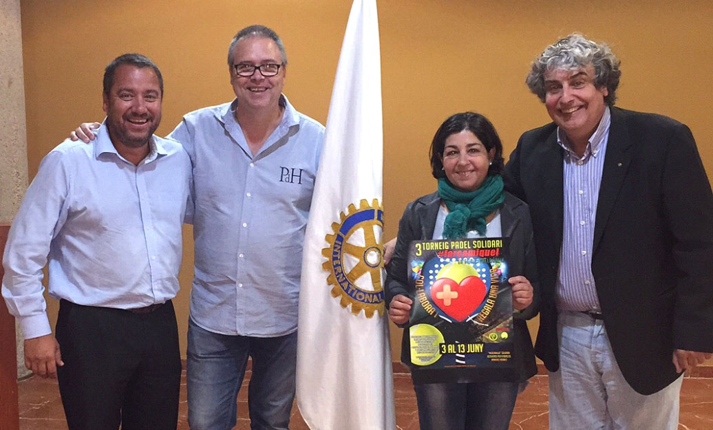 El Rotary Club dedica la Copa solidària d'aquest vespre al càncer infantil