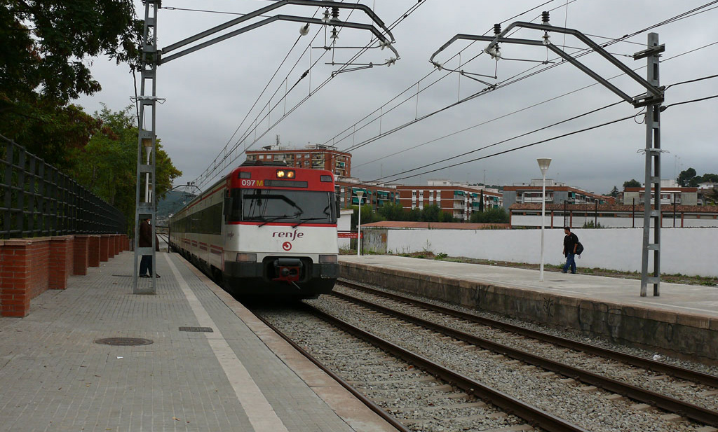 Atropellament d'una persona a l'estació de Renfe