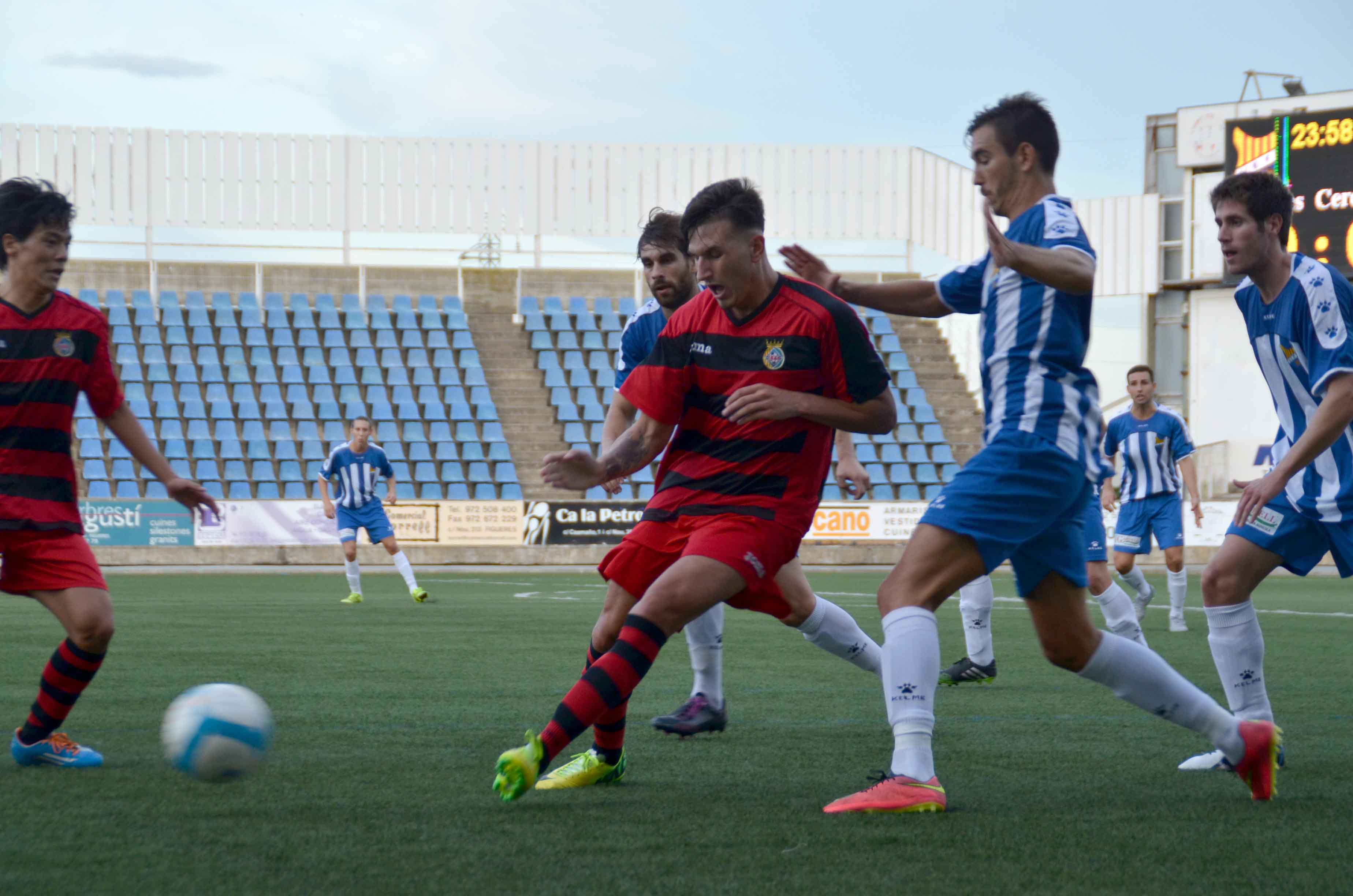 El Cerdanyola del Vallès FC diu adéu a la Copa Catalunya