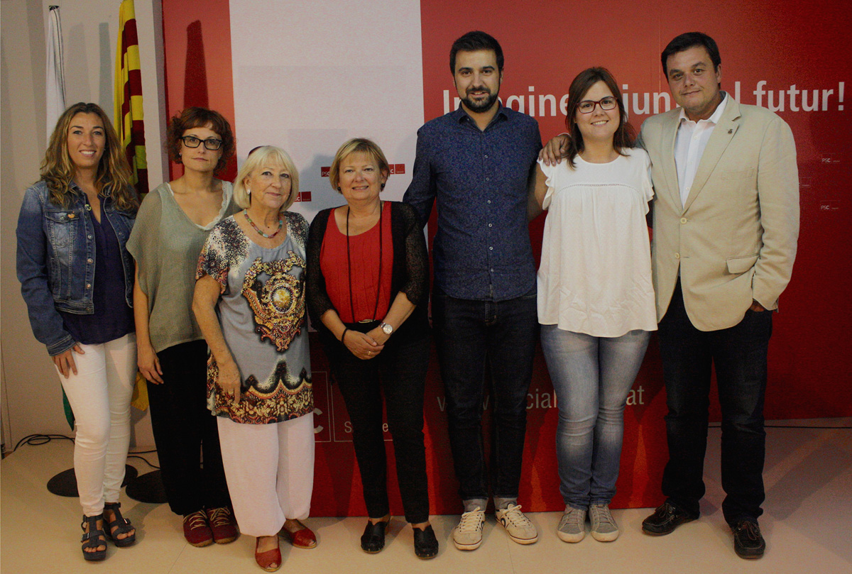 El PSC presenta els candidats comarcals, amb tres cerdanyolencs