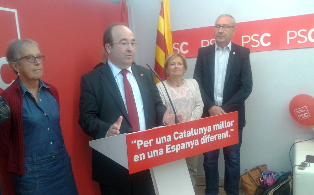 Miquel Iceta proposa recuperar la inversió en sanitat de 2010