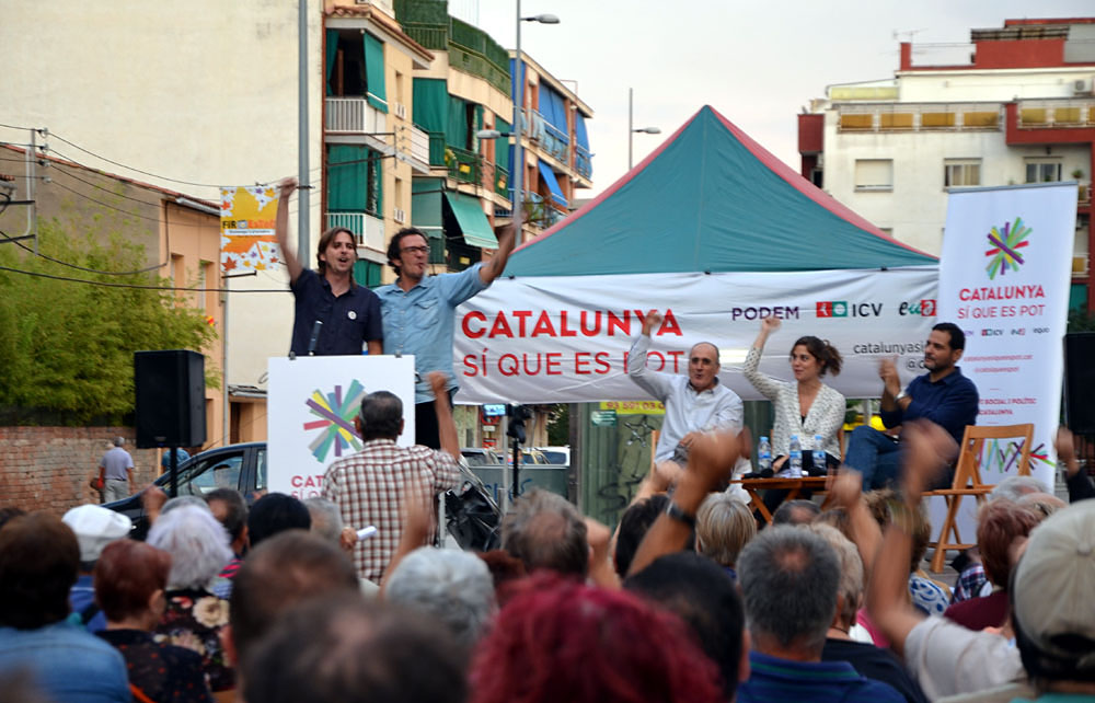 Catalunya Sí que es Pot afirma que el canvi polític es farà des de baix o no es farà mai