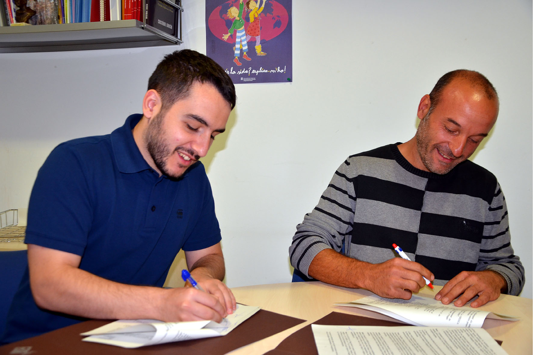 L'Ajuntament signa convenis amb diferents entitats locals